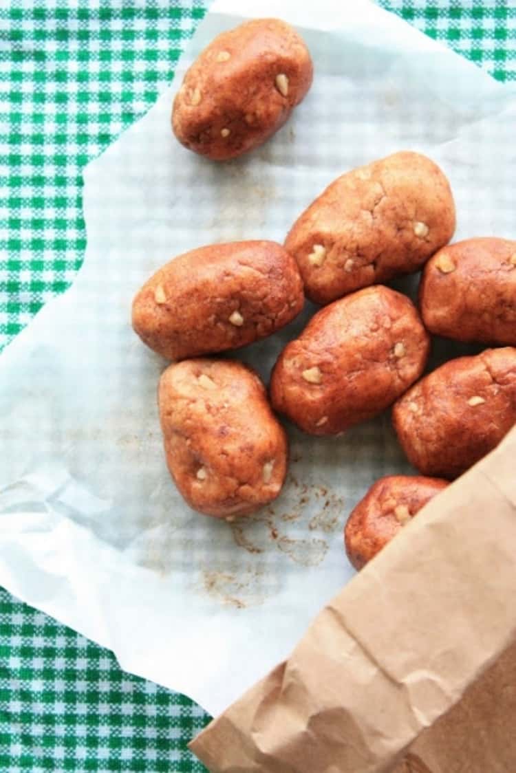 Sweets shaped like Irish potatoes