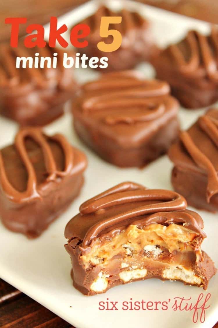 Rolo candy mini bites