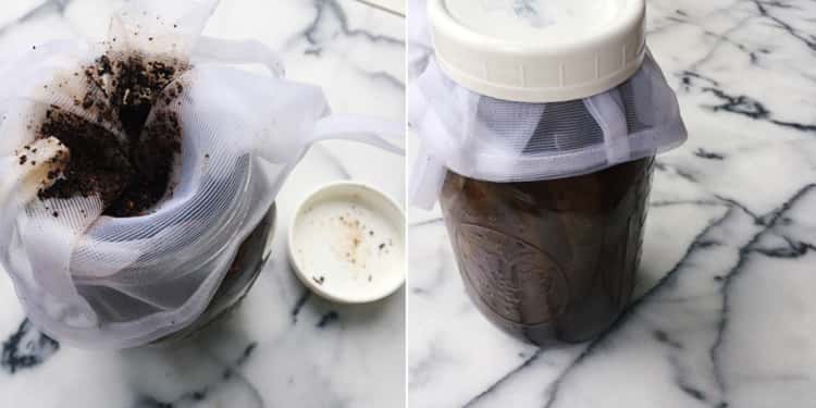 Cold brewed coffee tip