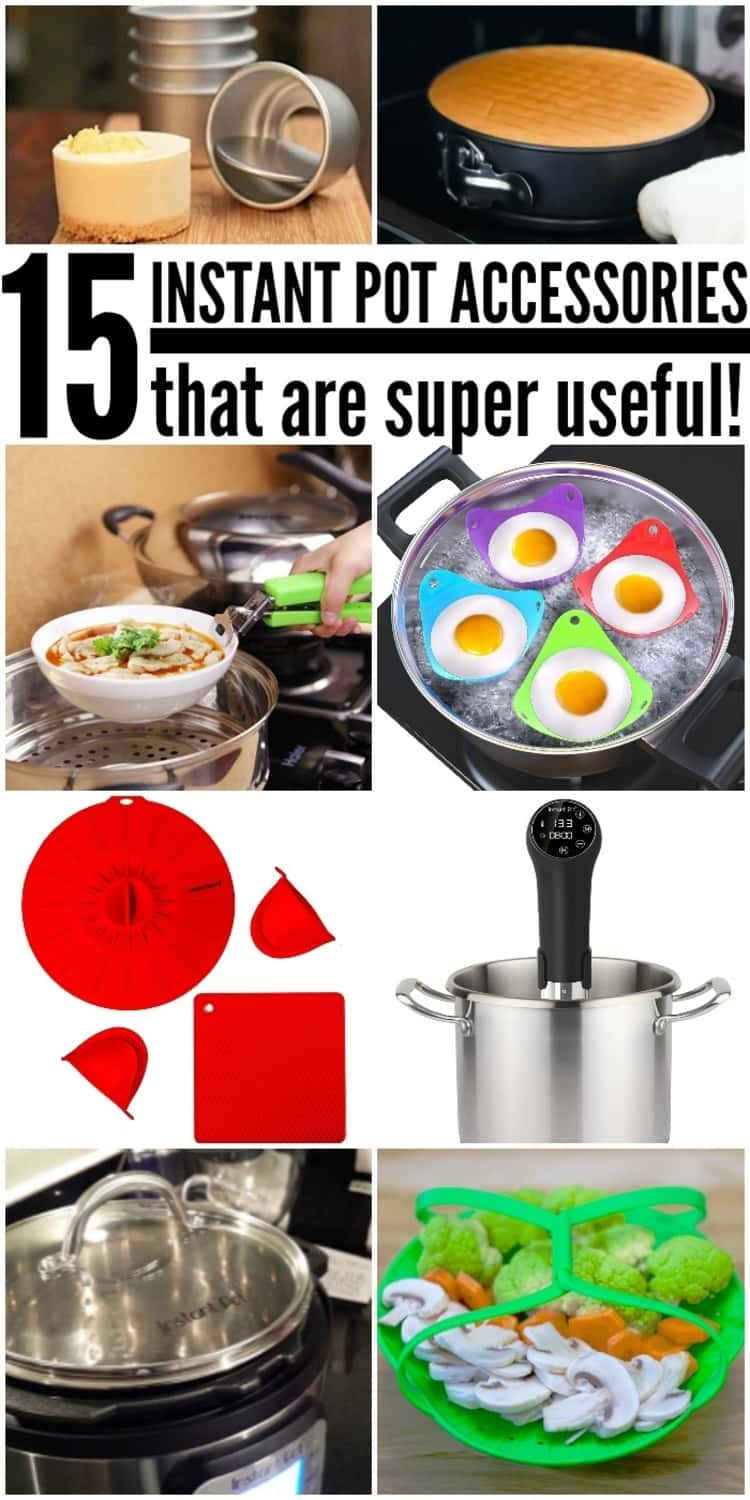 15 Instant Pot Accessories that are super useful: www.onecrazyhouse.com