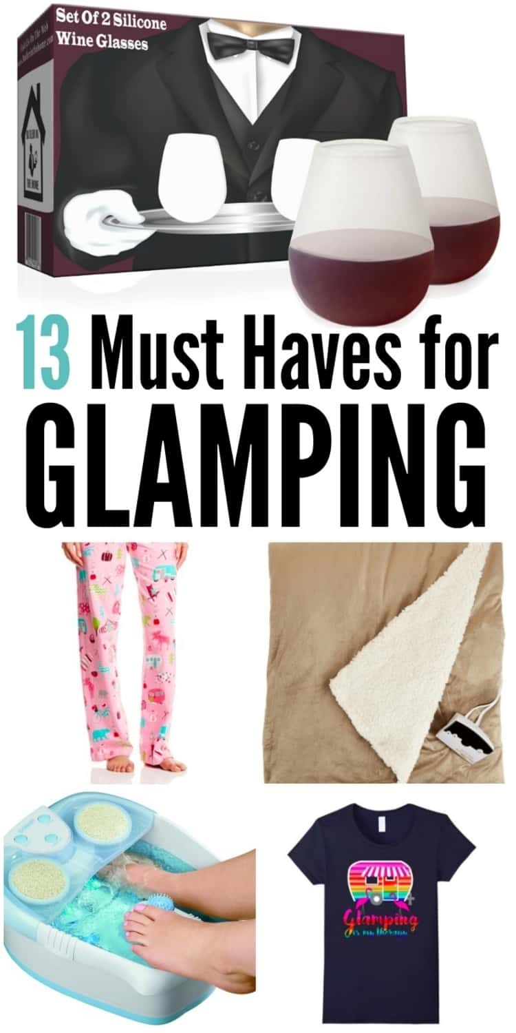 13 Must-haves for glamping
