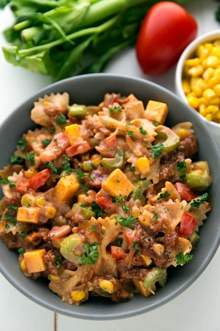 BBQ Pasta Salad