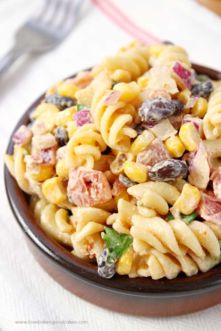 Chipotle pasta salad recipe