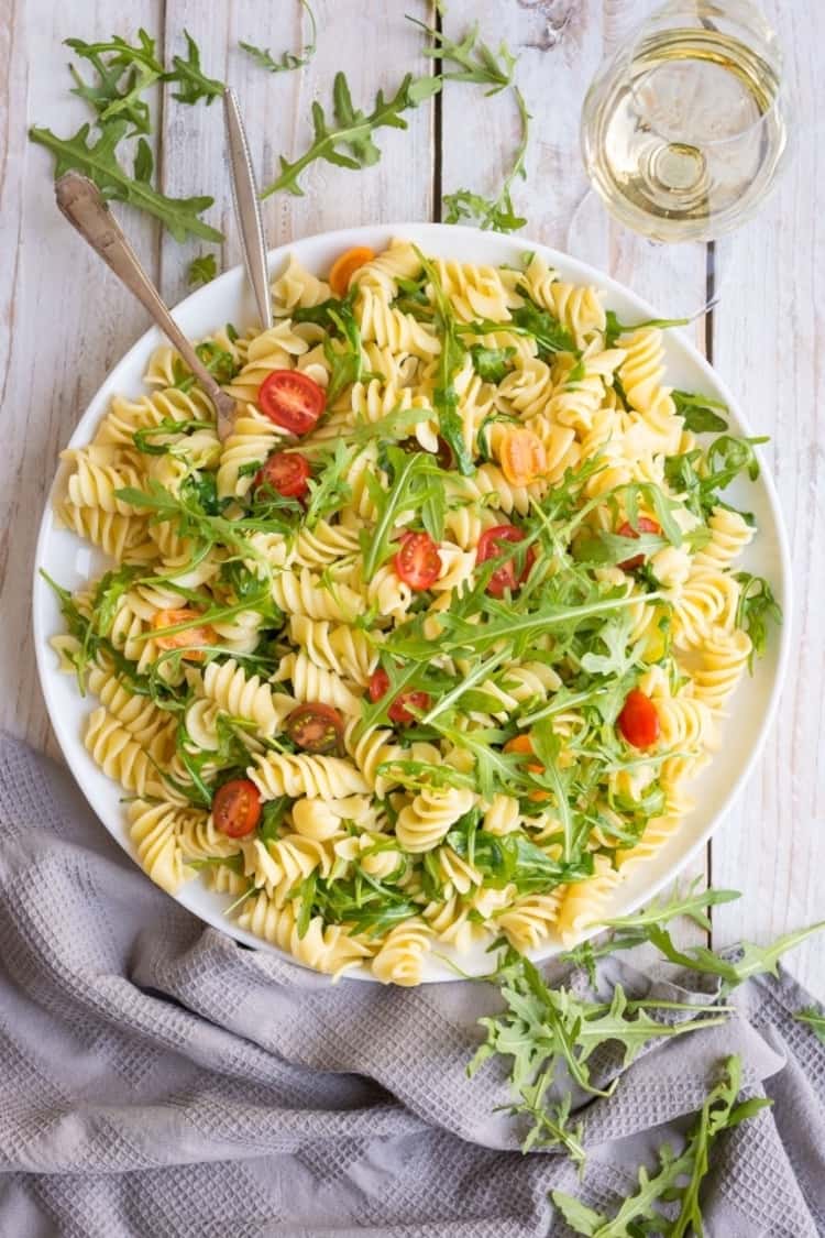 Lemon pasta salad recipe