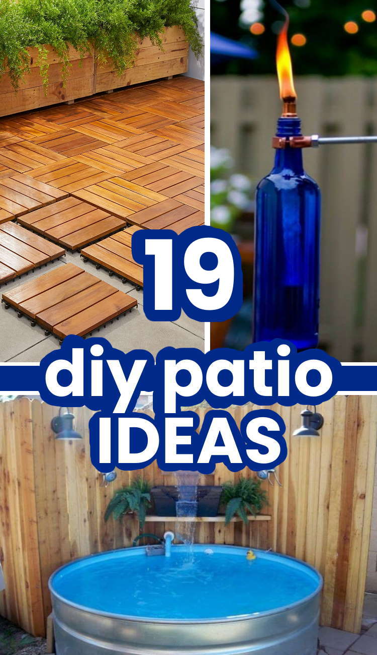 Genius Patio Ideas you can do yourself