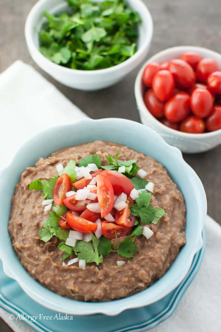 refried beans