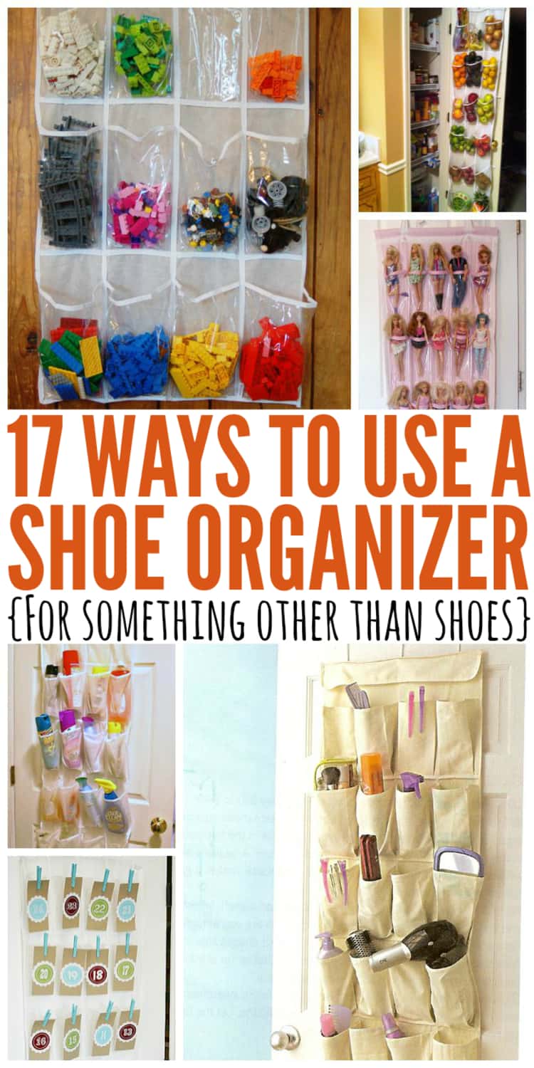 17 ways to use a shoe organizer