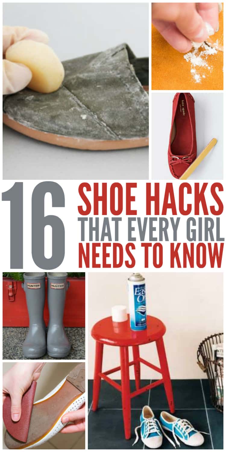 16 shoes hacks that every girl should know
