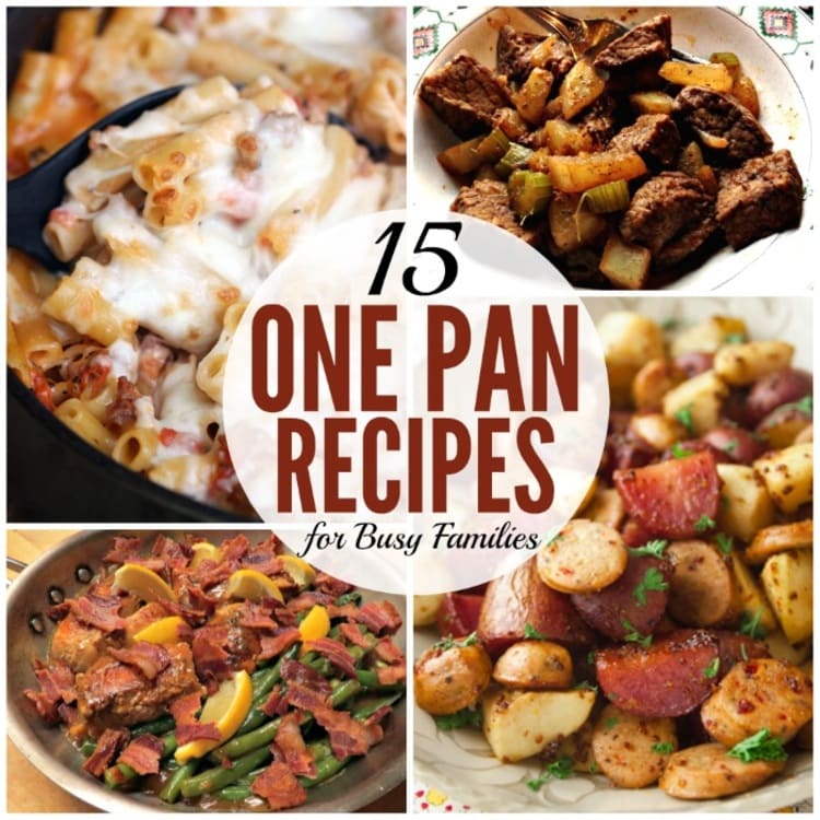 A Lazy Mom's One-Pan Dinners