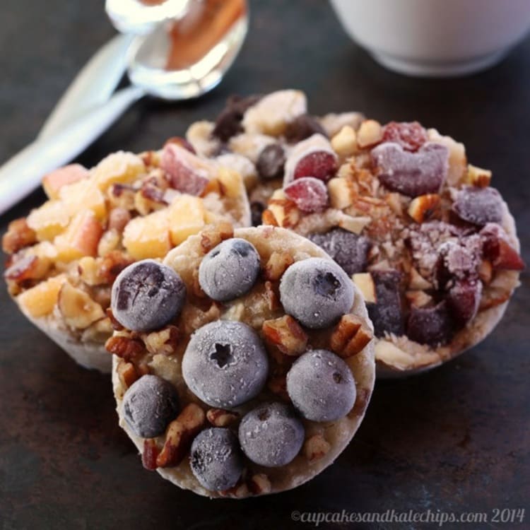 Make Ahead Freezer Meal Recipes Blueberry Oatmeal Cups