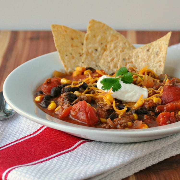 Black Bean Taco Soup