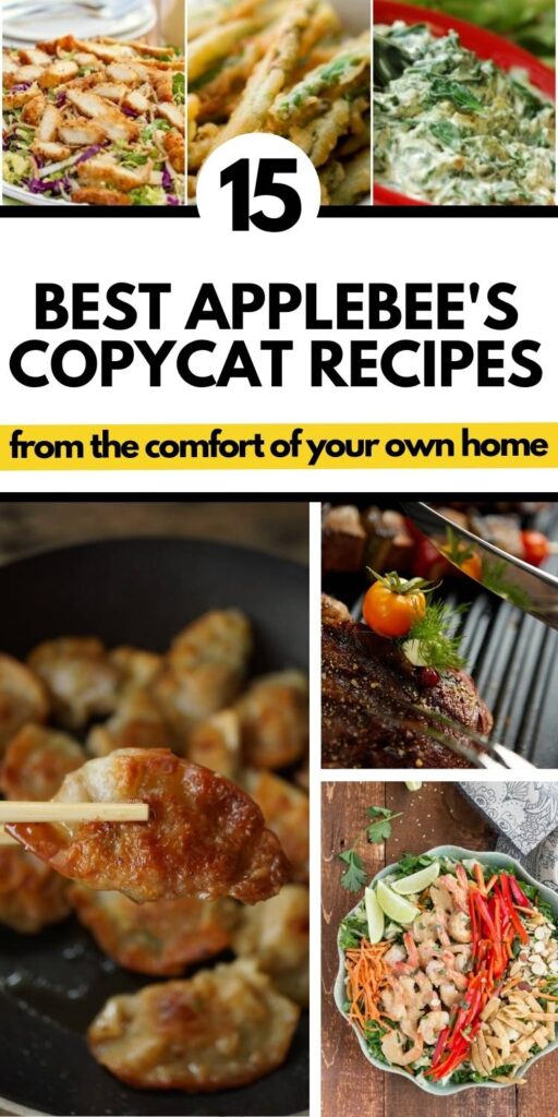 Best Applebees Copycat Recipes - pinterest