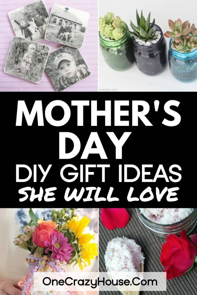 Mothers Day DIY gifts ideas she will love