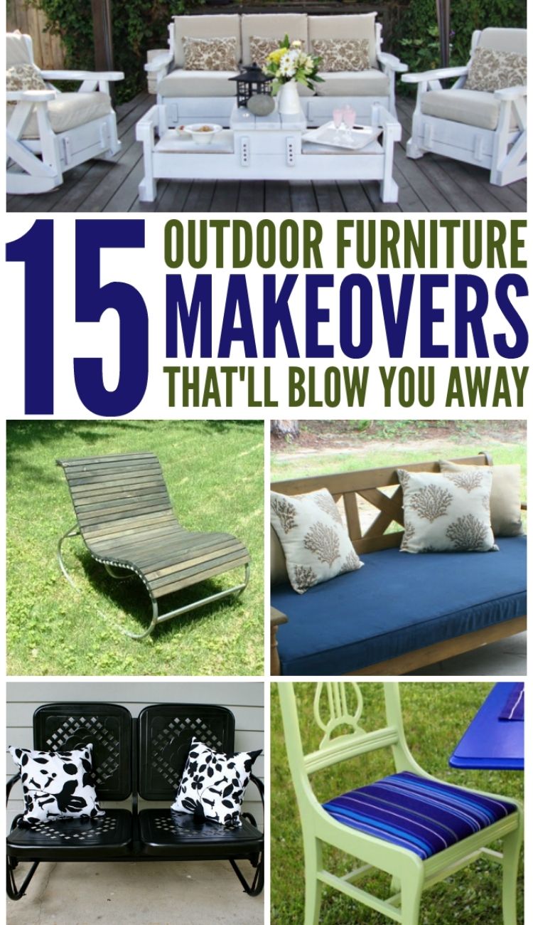 Upcycle rattan discount garden furniture