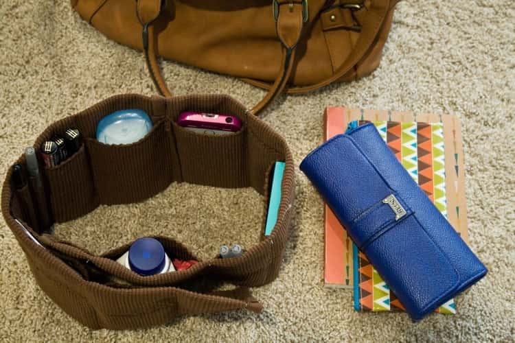 easy purse organizer you can make by yourself 