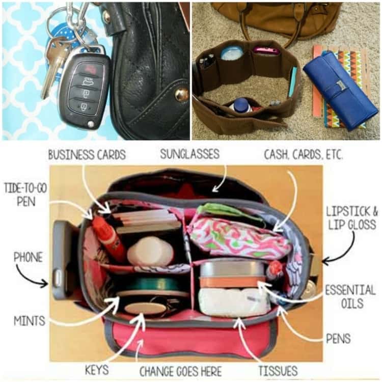 16 Purse Organization Tips and DIY's