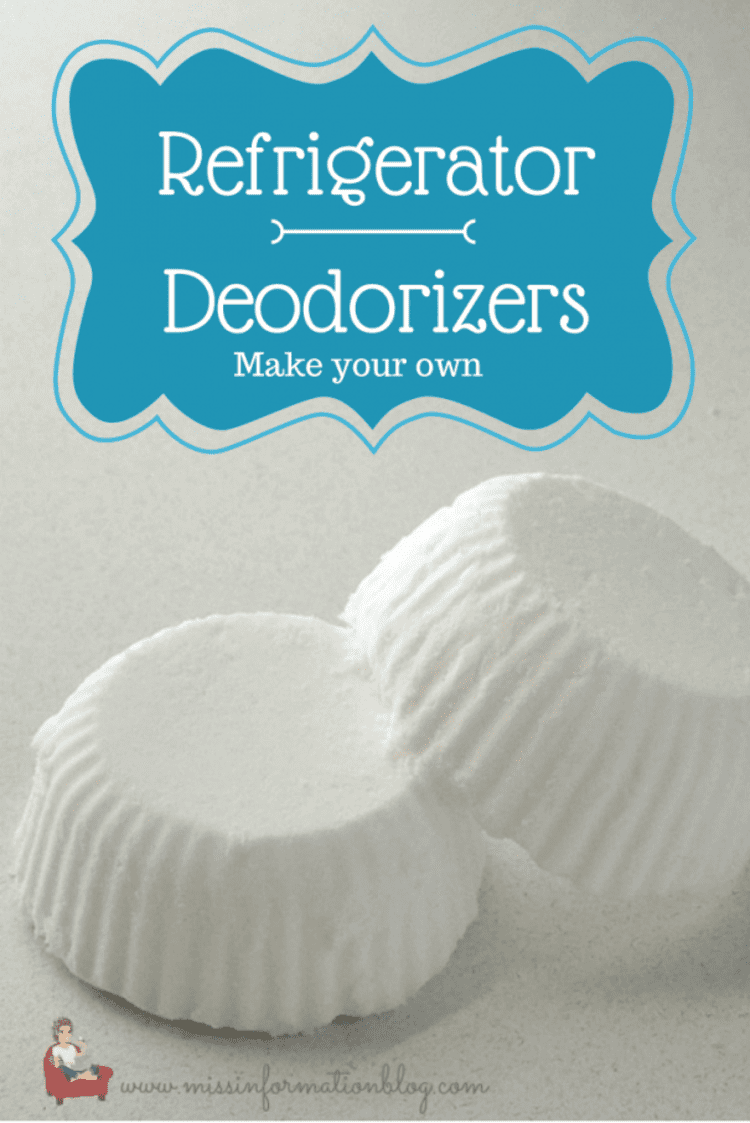 diy refrigerator and deodorizer in cupcake molds to get the stinky smells gone