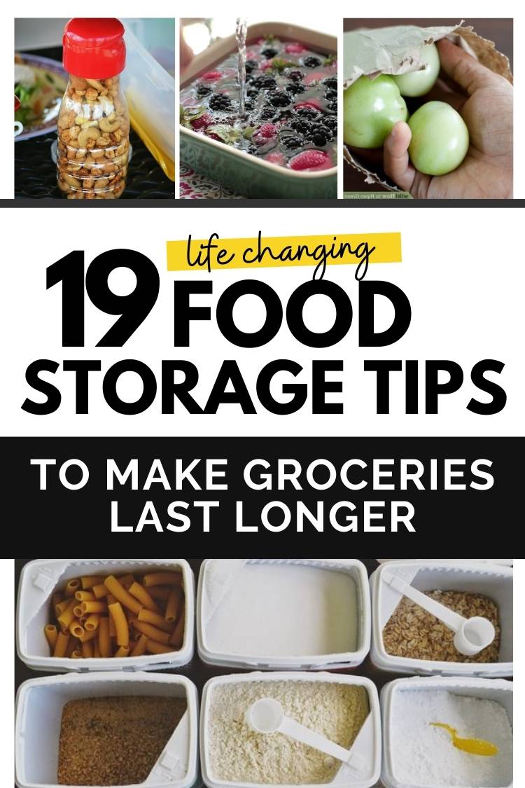 19 food storage tips to make your groceries last longer