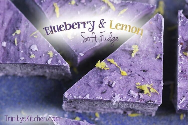 Blueberry Lemon Fudge Recipe