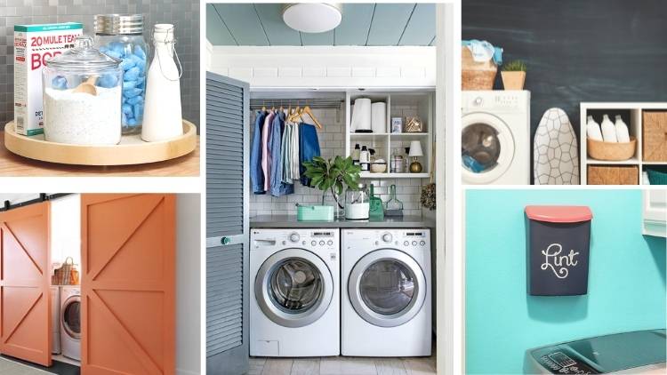 15 Laundry Closet Ideas to Save Space and Get Organized