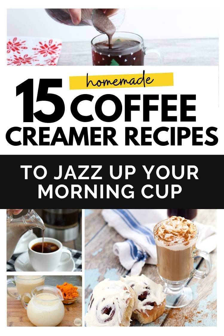 15 homemade coffee creamer recipes