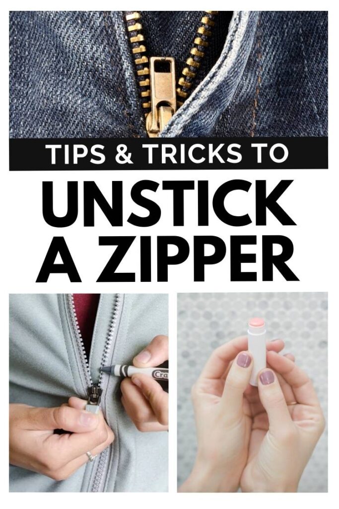 Fix a Sticky Zipper  Tips-n-Tricks Household