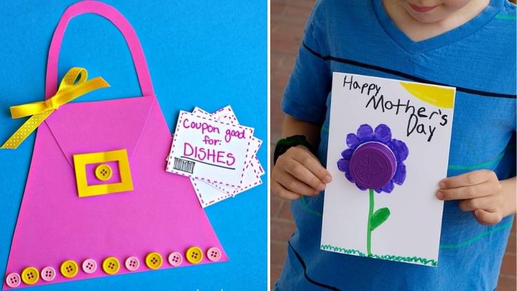 How to Draw an Easy Mother's Day Card - Really Easy Drawing Tutorial