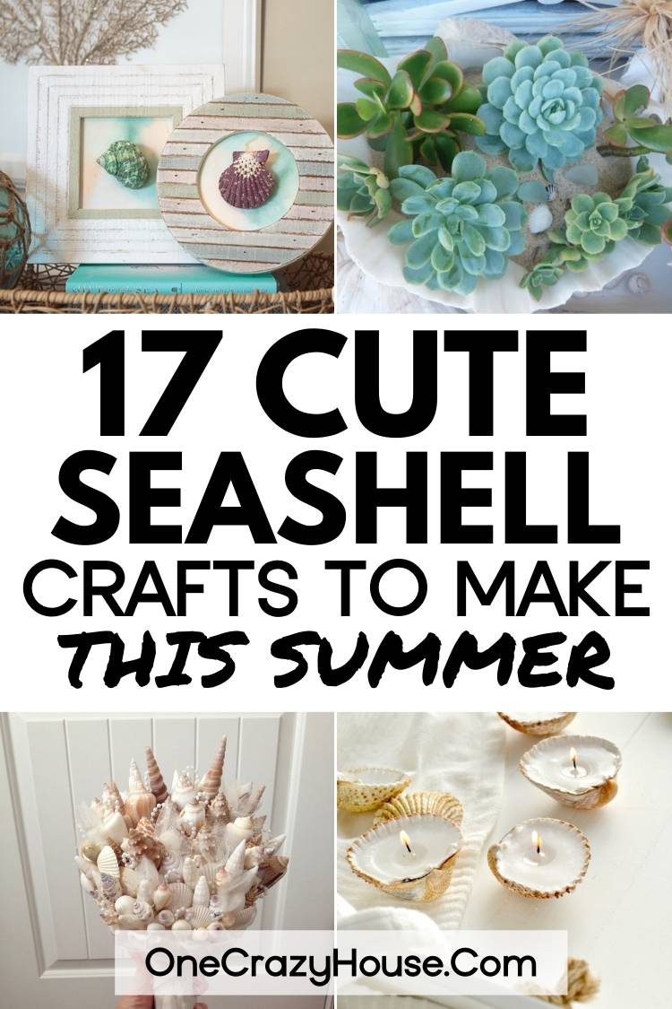 Beach Vibes Only! 16 Creative Seashell Crafts + DIY Decor Projects