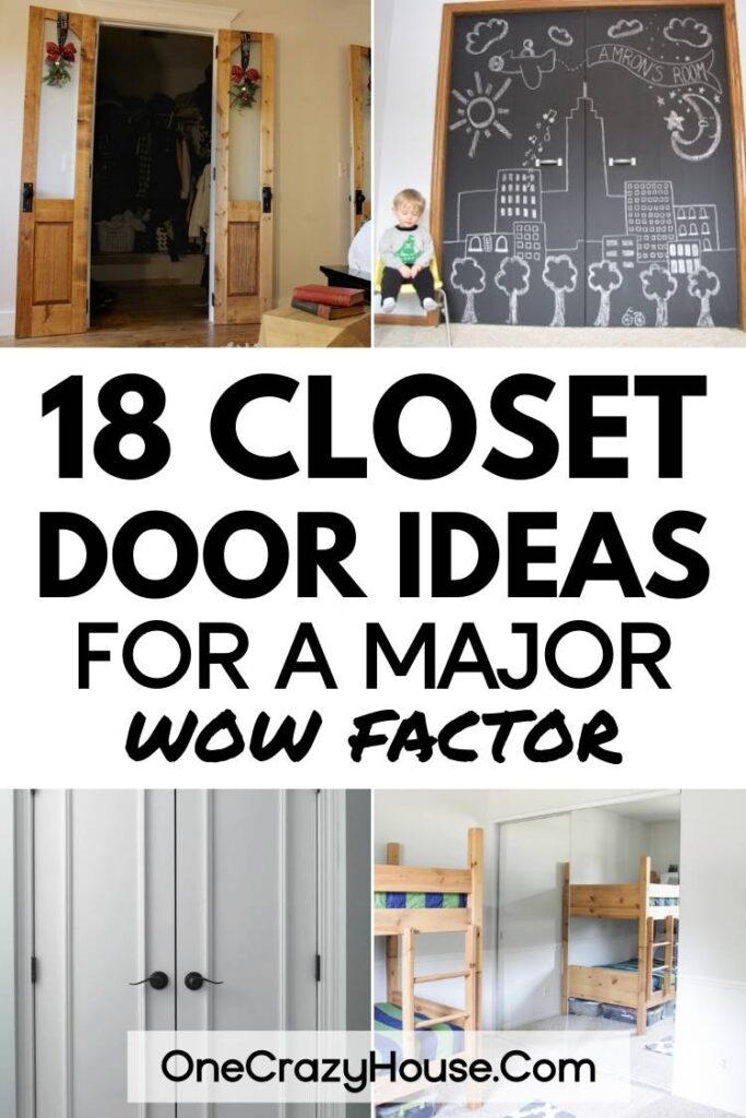 Closet door ideas for a makeover