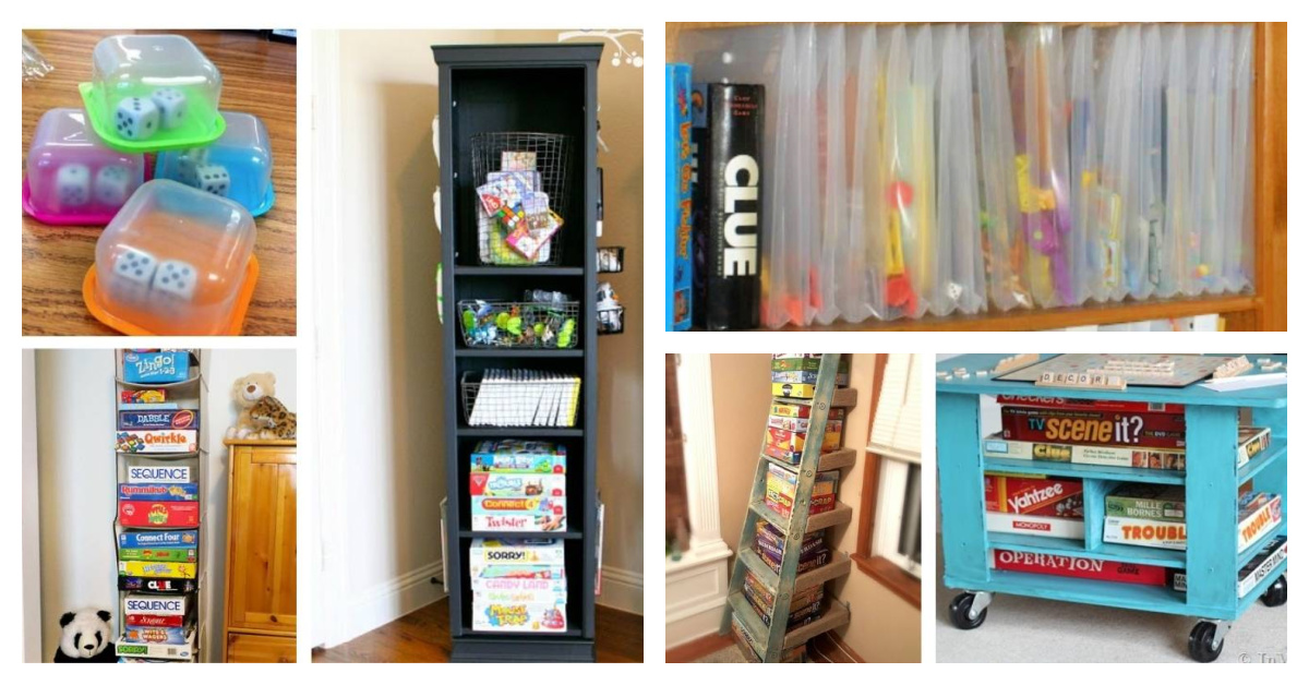 Board Game Storage & Organization Ideas