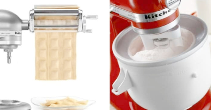 New attachments help make kitchenaid® stand mixer A true “culinary