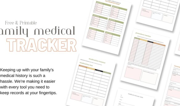 a family medical history printable for parents